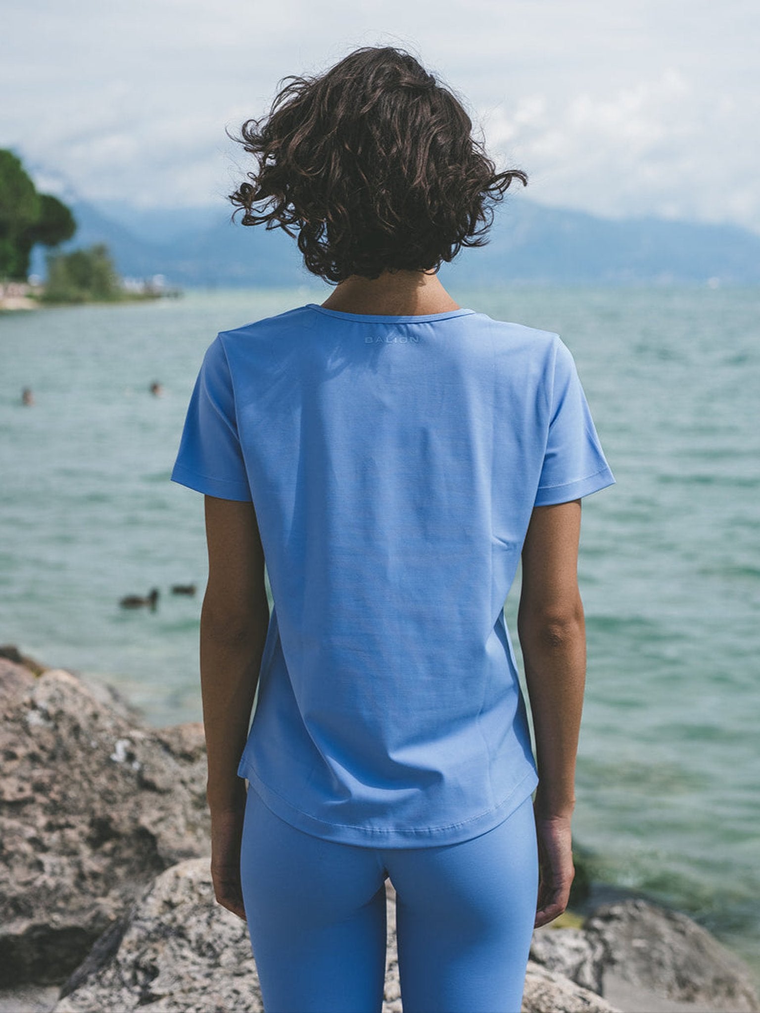 Balion T-skjorte azure blue