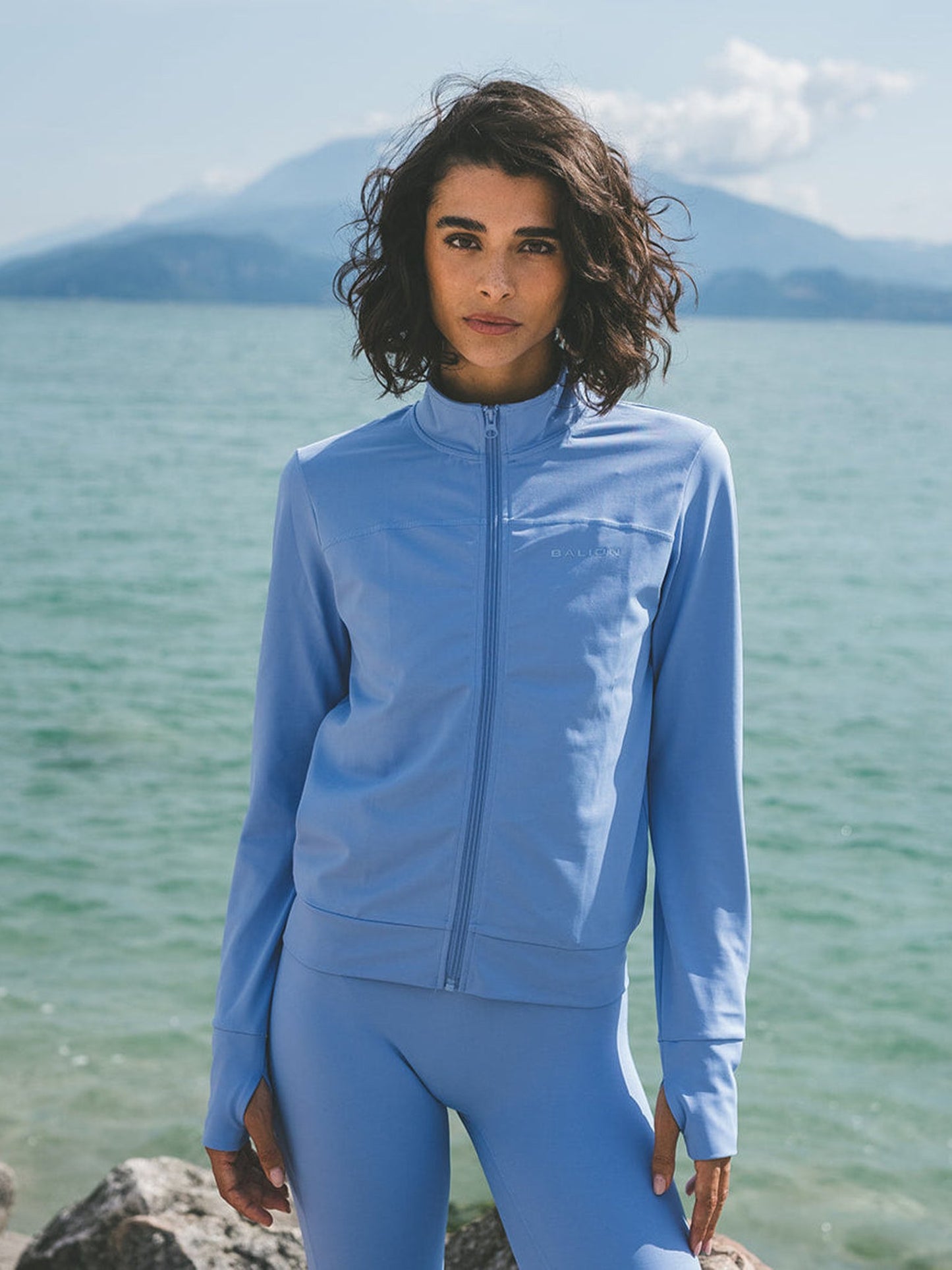 Balion define jacket azure blue
