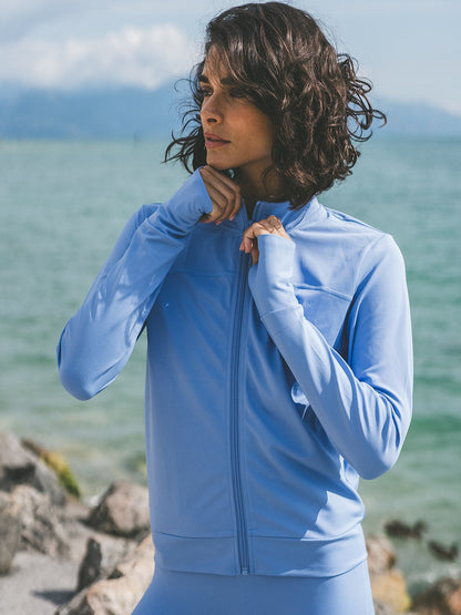 Balion define jacket azure blue