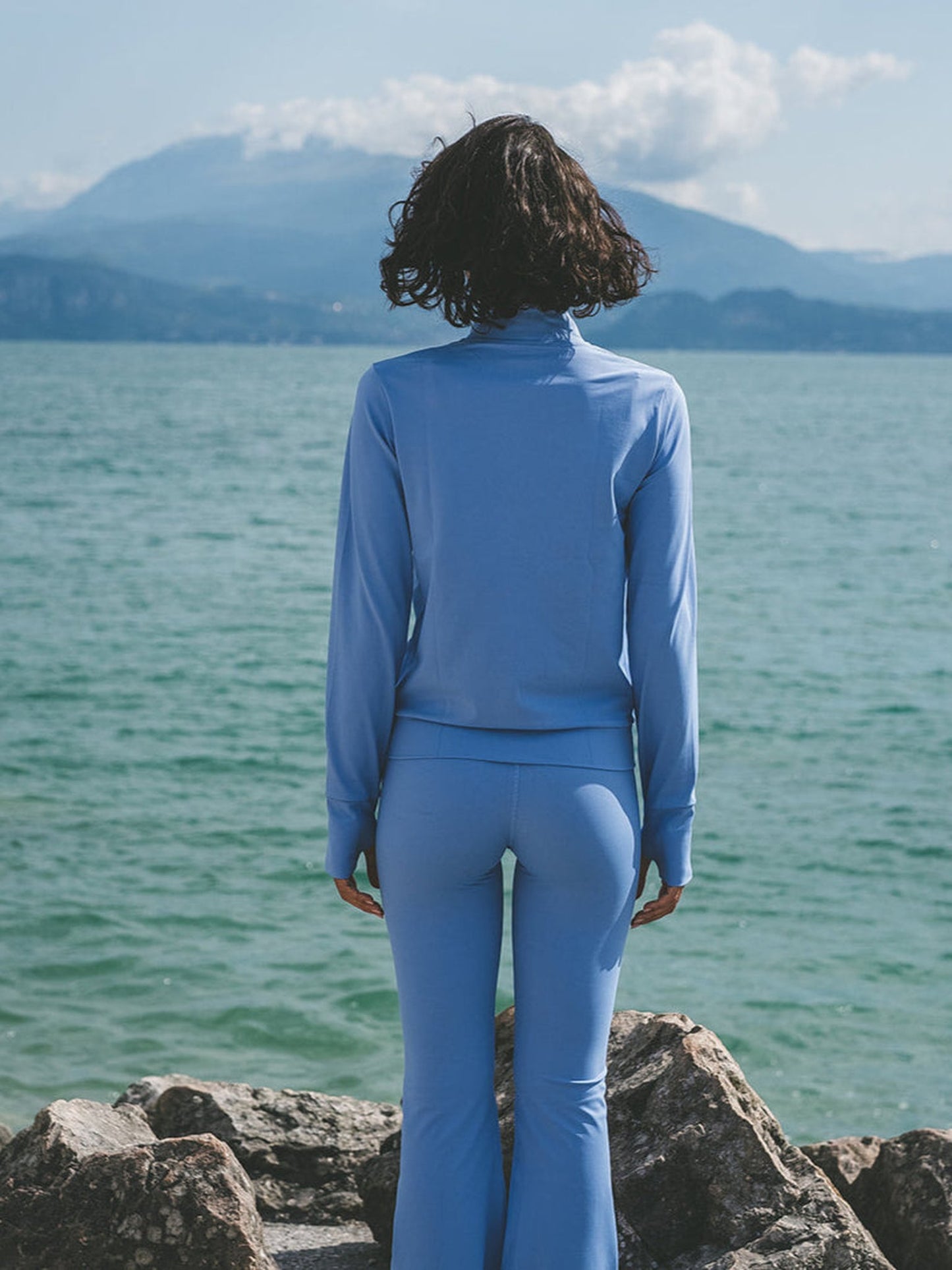 Balion define jacket azure blue