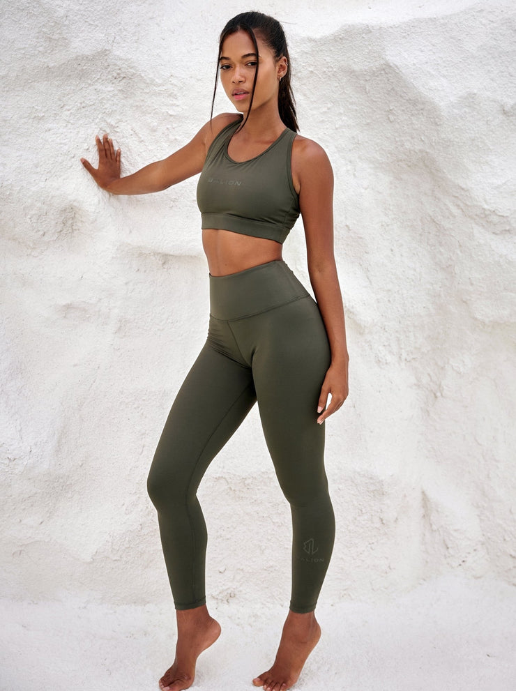 Essential Tights Mystic Olive | Treningstights | Balion