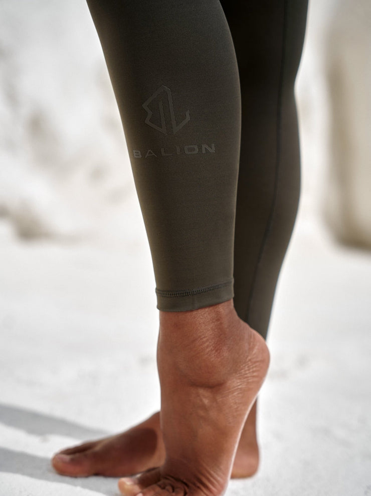Balion Essential Tights Mystic Olive | Treningstights | Balion