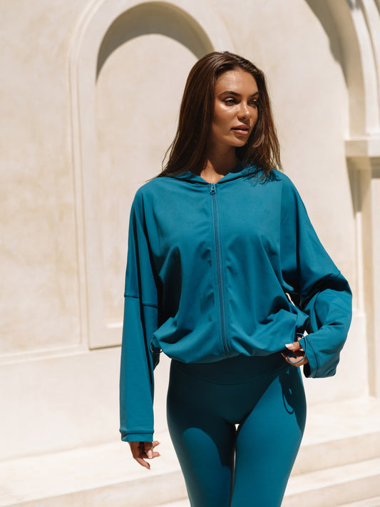 Studio Flow Jacket Deep Fjord