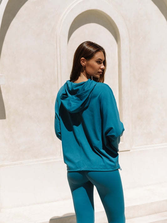 Studio Flow Jacket Deep Fjord