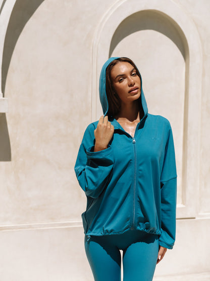 Studio Flow Jacket Deep Fjord